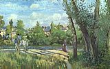 Sunlight on the Road - Pontoise by Camille Pissarro